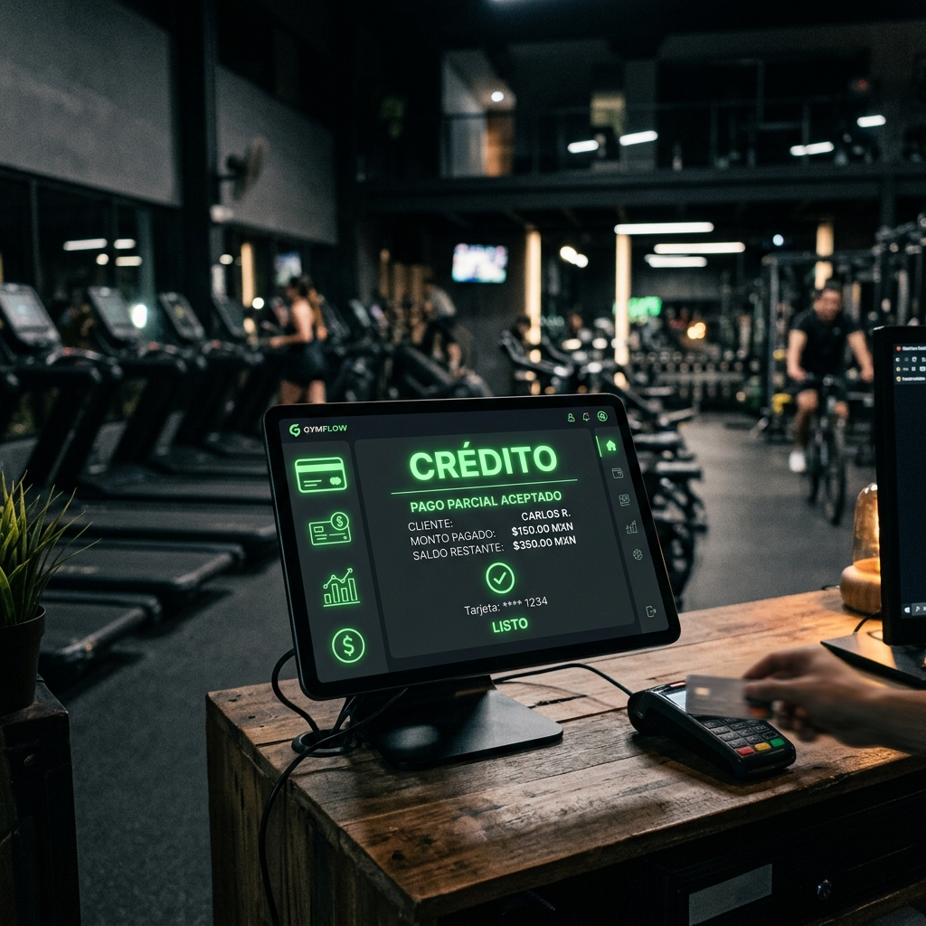 Abonos Parciales Gimnasio