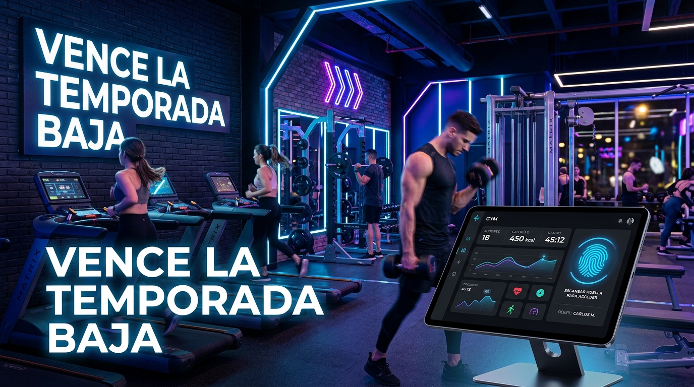 Vence la temporada baja en tu gimnasio con el software Thanos Gym