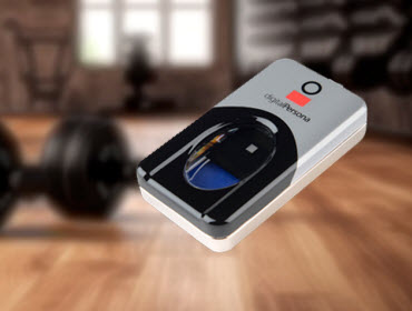 Control de acceso con huella digital para gimnasios