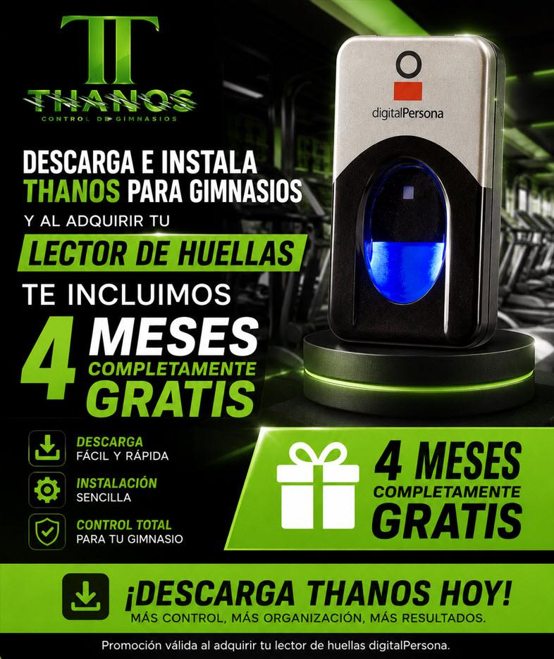 Promoción Lector de Huella Digital